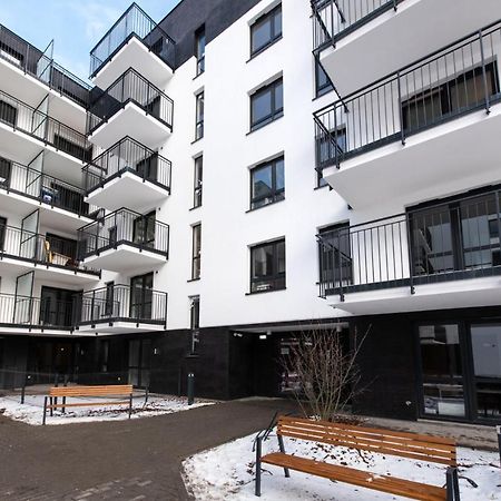 Project Comfort Apartament Potrzebna 55/29 Warszawaアパートメント エクステリア 写真